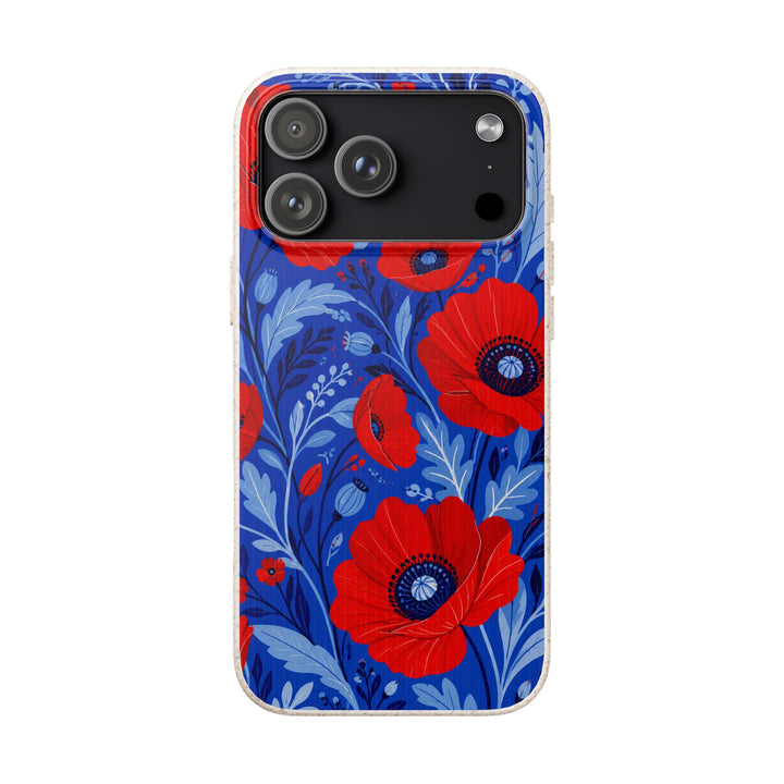 Poppy Surge | Biodegradable Case