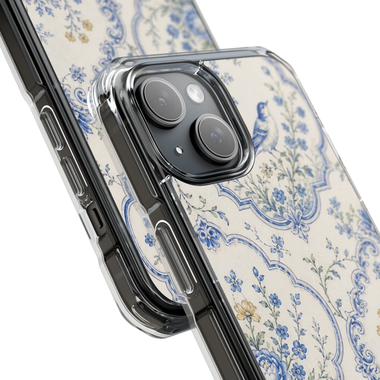 Porcelain Daydream | Clear MagSafe Case