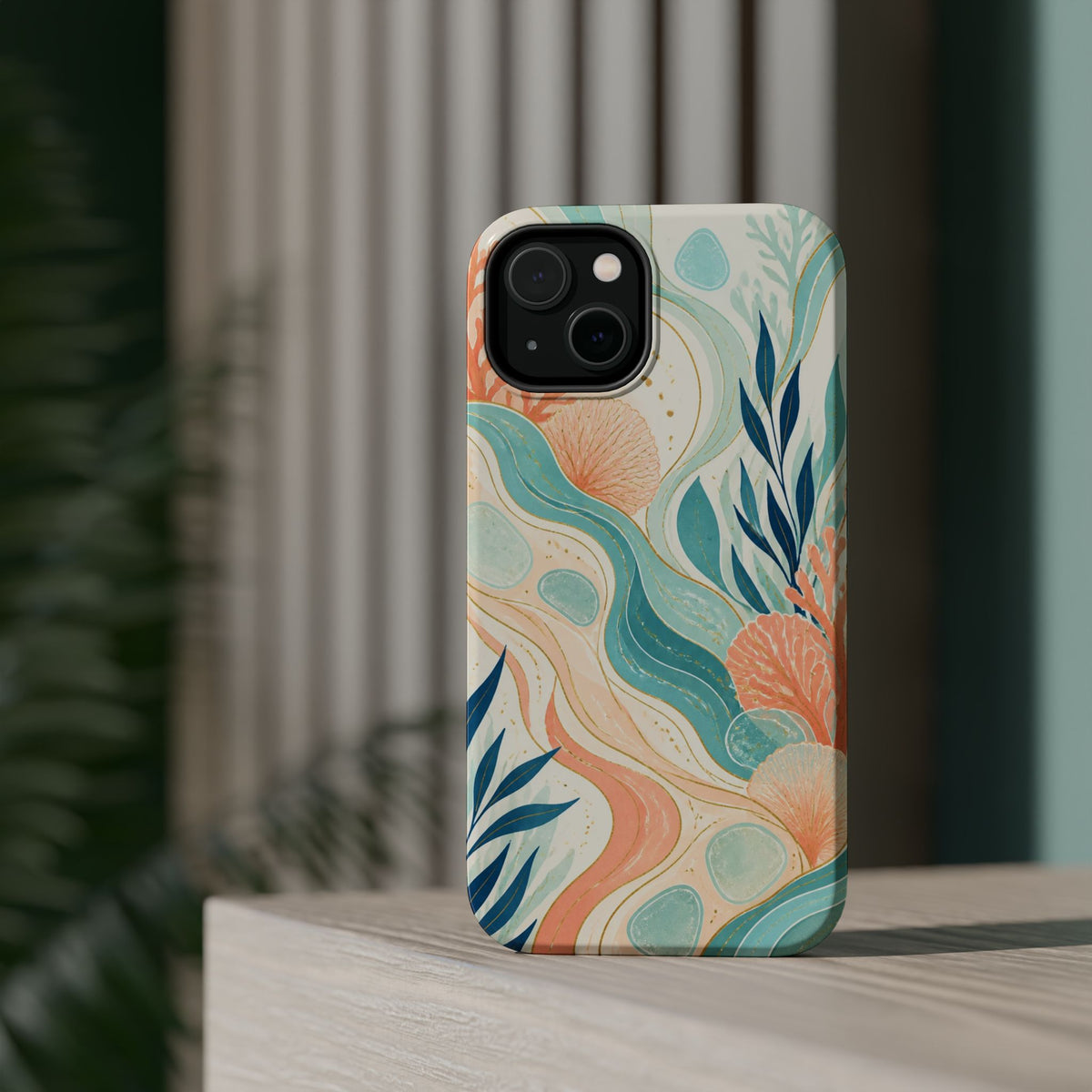 Coral Gleam | Tough MagSafe Case — product image 46