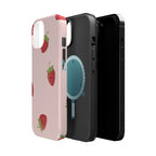 Strawberry Blush | Tough MagSafe Case
