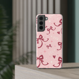 Coral Gleam | Clear Case