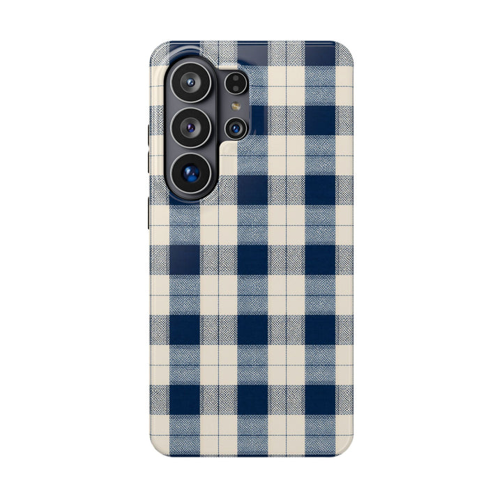 Ink Gingham | Tough MagSafe Case
