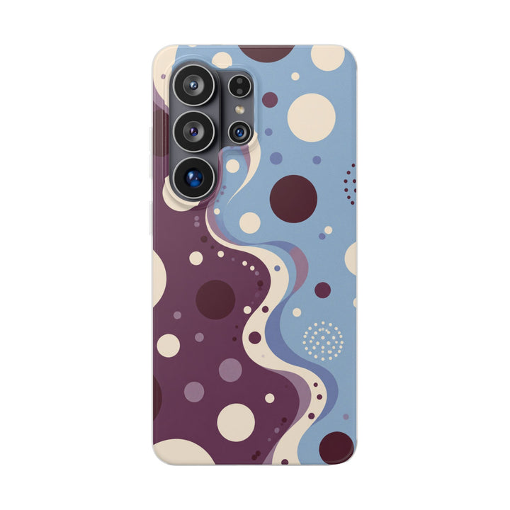Plum Orbits phone case design