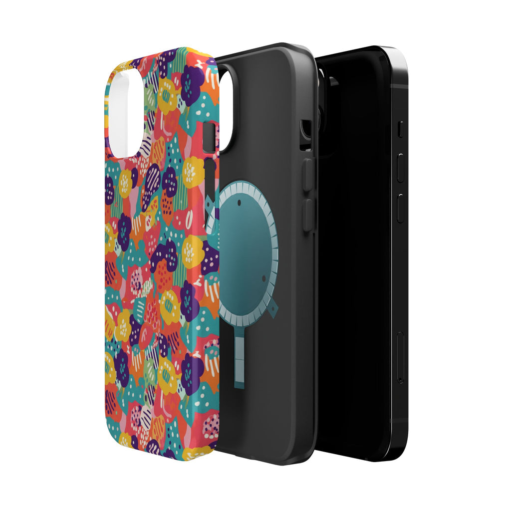 Rainbow Ditsy Floral | Tough MagSafe Case