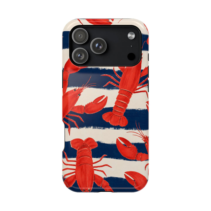 Lobster Stripe | Tough MagSafe Case