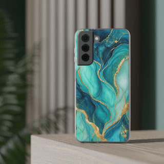 Turquoise Veins | Clear Case — product image 20