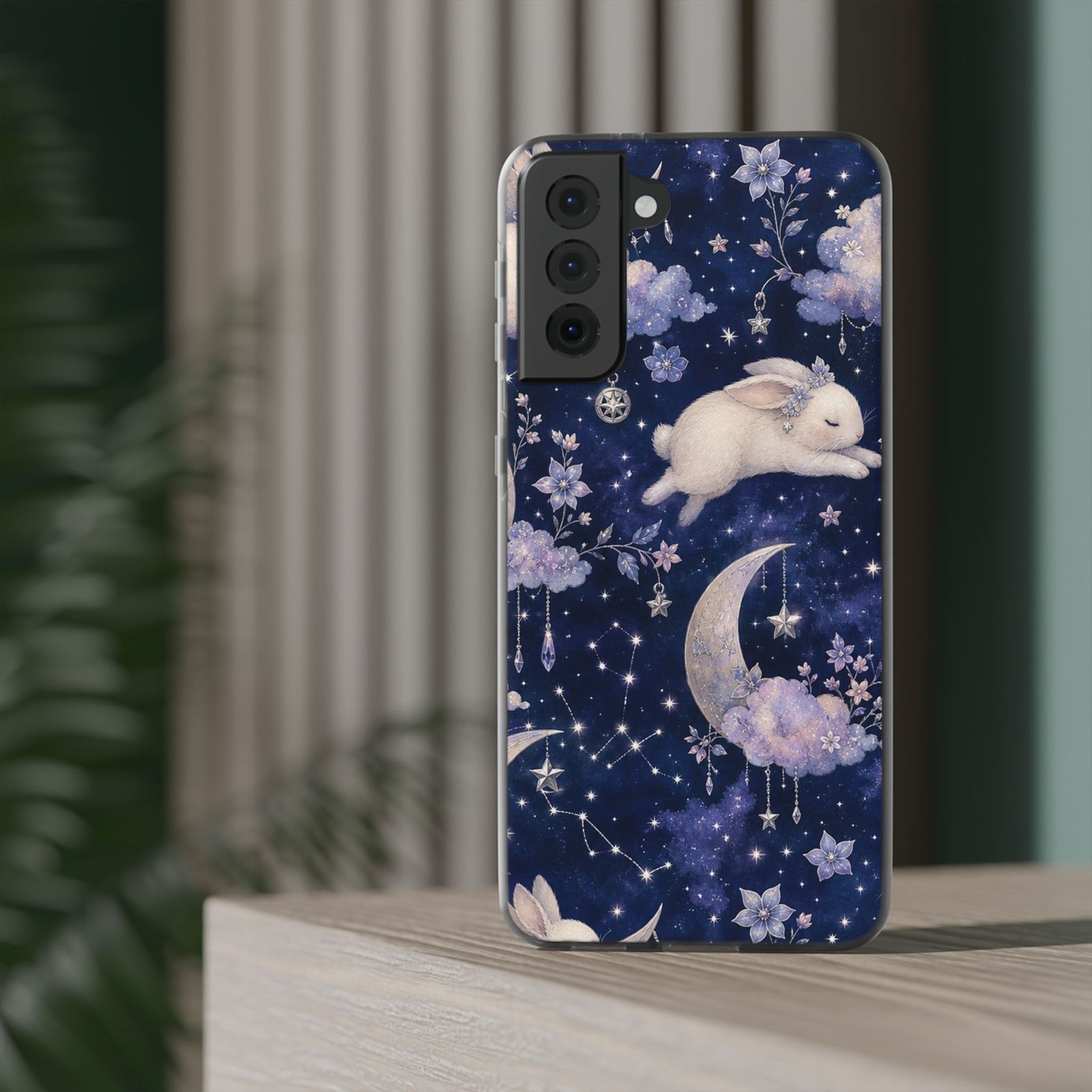 Moonlit Bunny | Clear Case