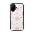 Bow Charm coquette clear magsafe case design