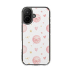 Bow Charm coquette clear magsafe case design