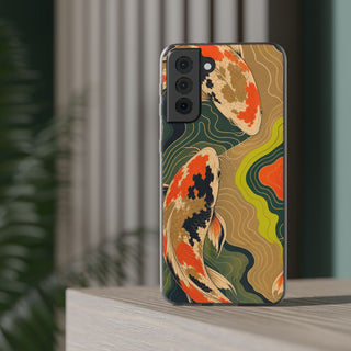 Khaki Koi | Clear Case