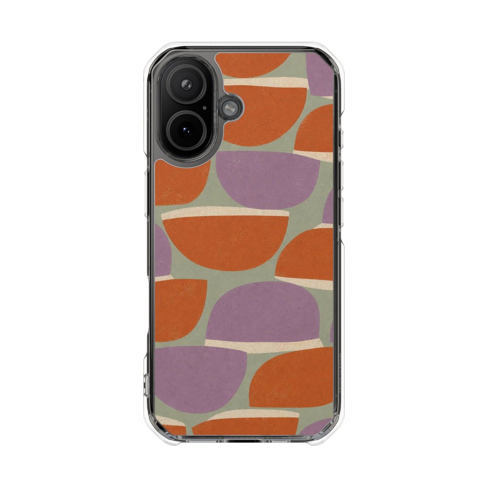 Sage Rust | Clear MagSafe Case