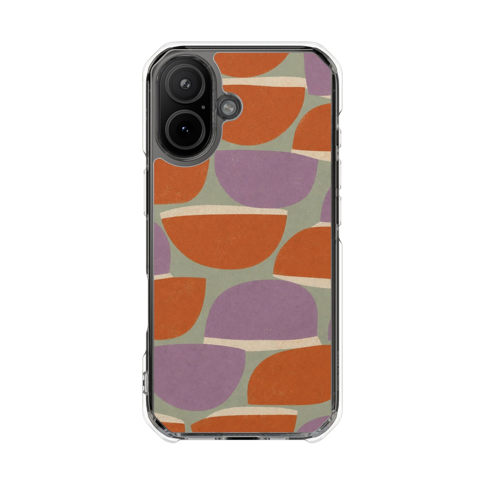 Sage Rust | Clear MagSafe Case