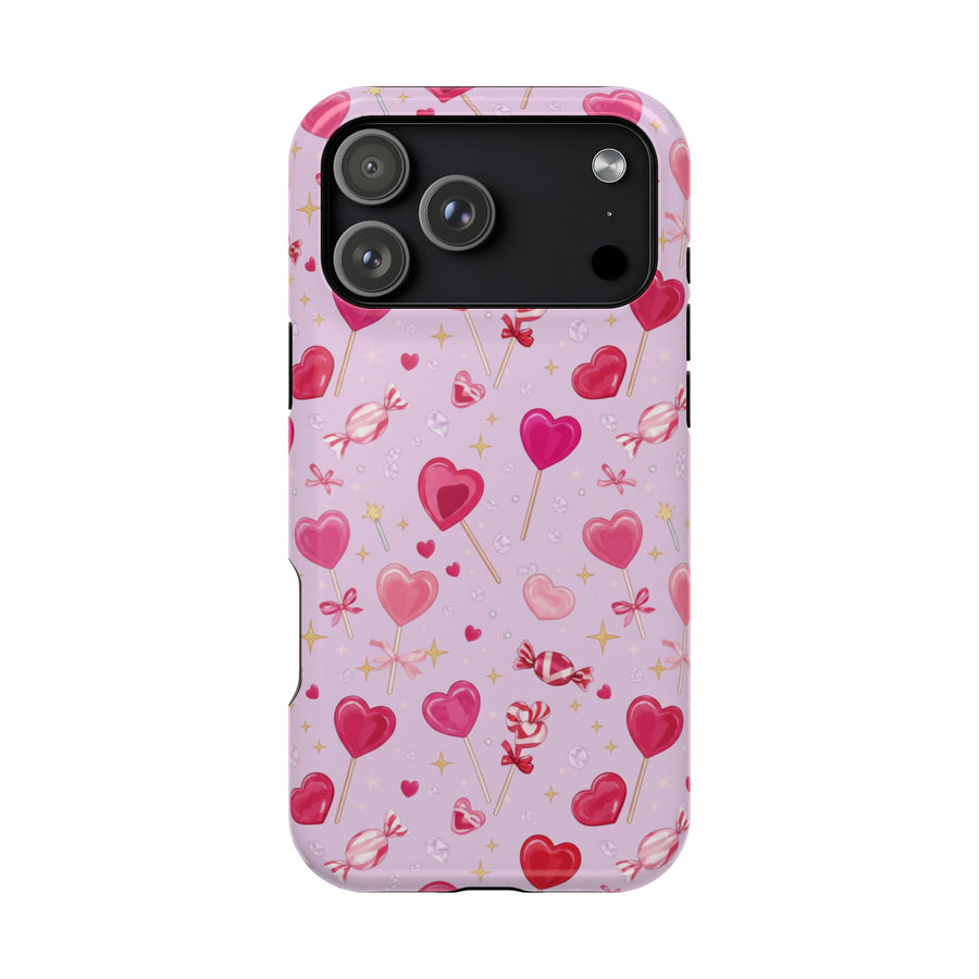 Pink Heartfall | Tough MagSafe Case