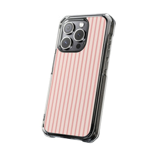 Rose Pinstripes | Clear MagSafe Case — product image 20