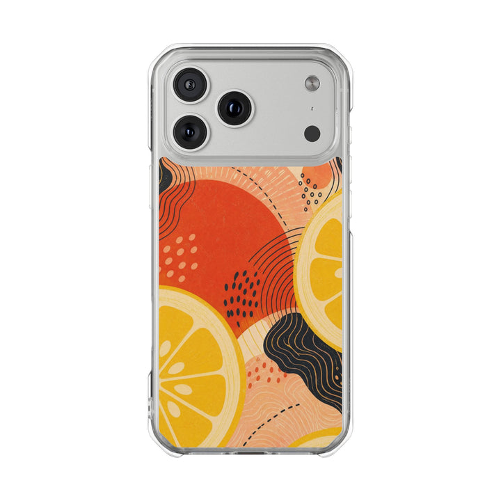 Citrus Atlas | Clear MagSafe Case