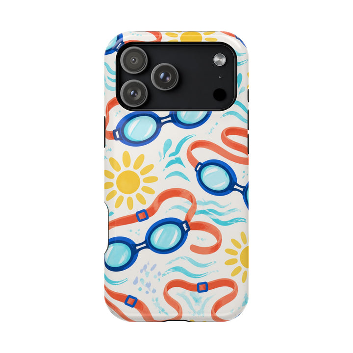 Cobalt Goggles | Tough MagSafe Case
