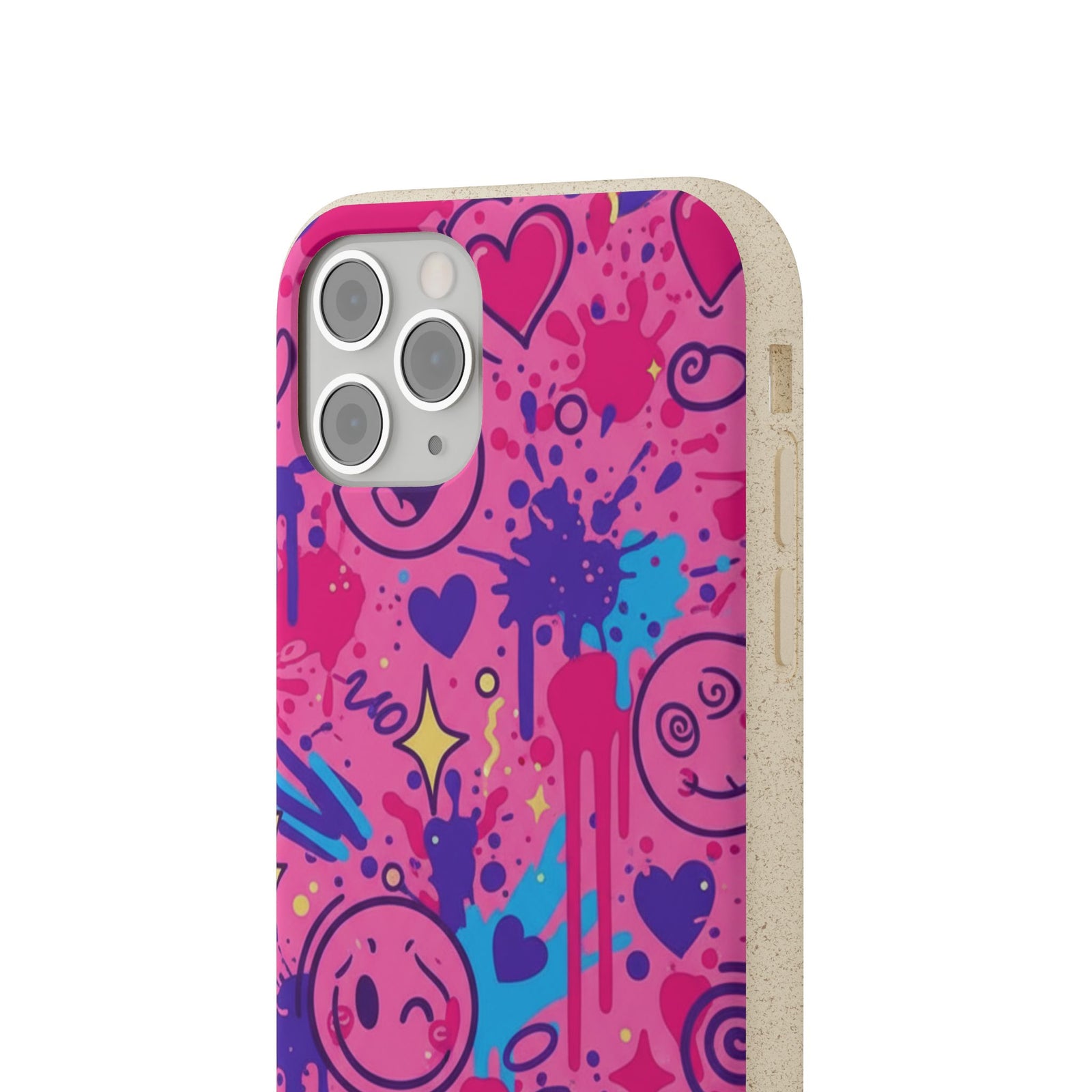 Cloudy Cherry | Biodegradable Case