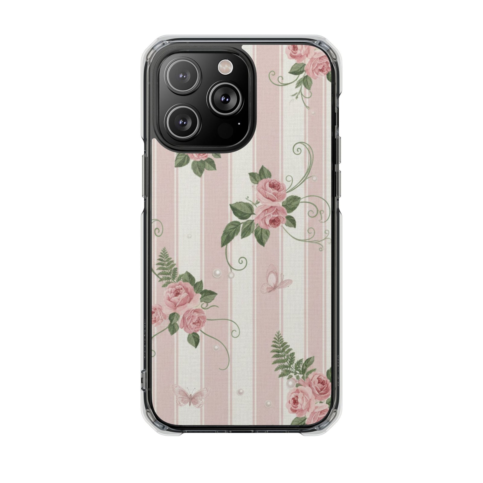 Rose Trellis | Clear MagSafe Case