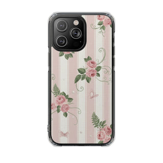 Rose Trellis | Clear MagSafe Case