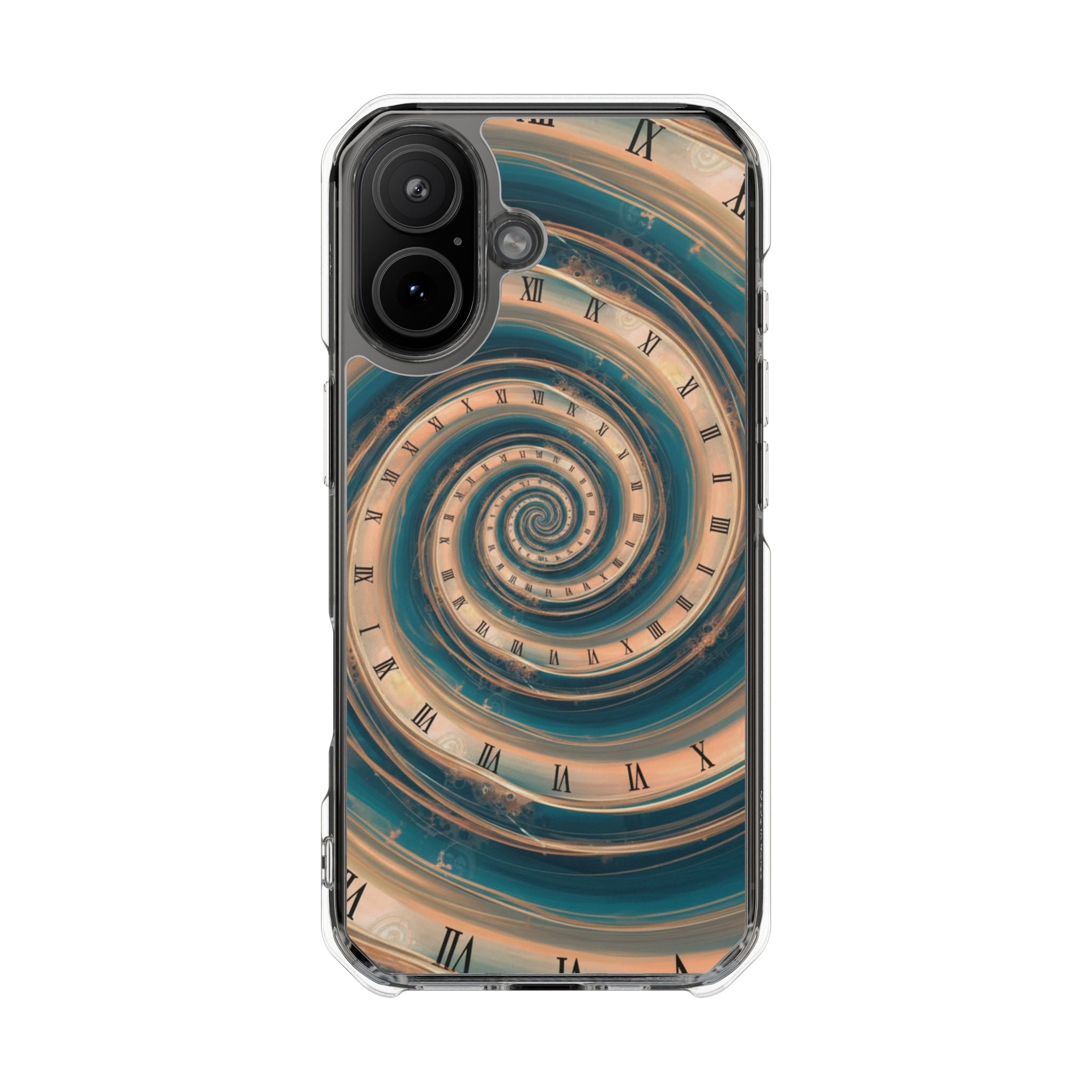 Time Spiral | Clear MagSafe Case