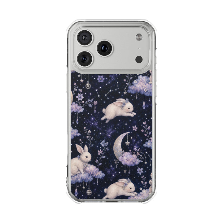 Moonlit Bunny | Clear MagSafe Case