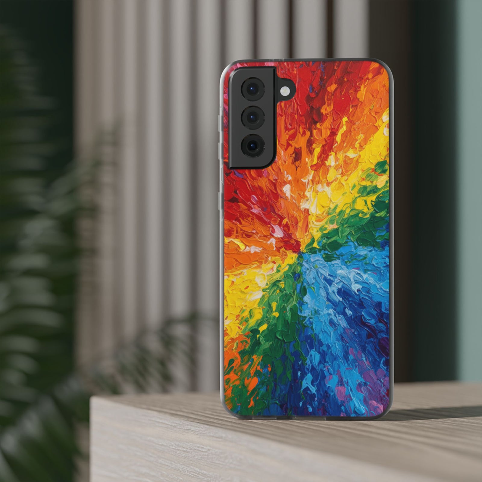 Rainbow Vortex | Clear Case