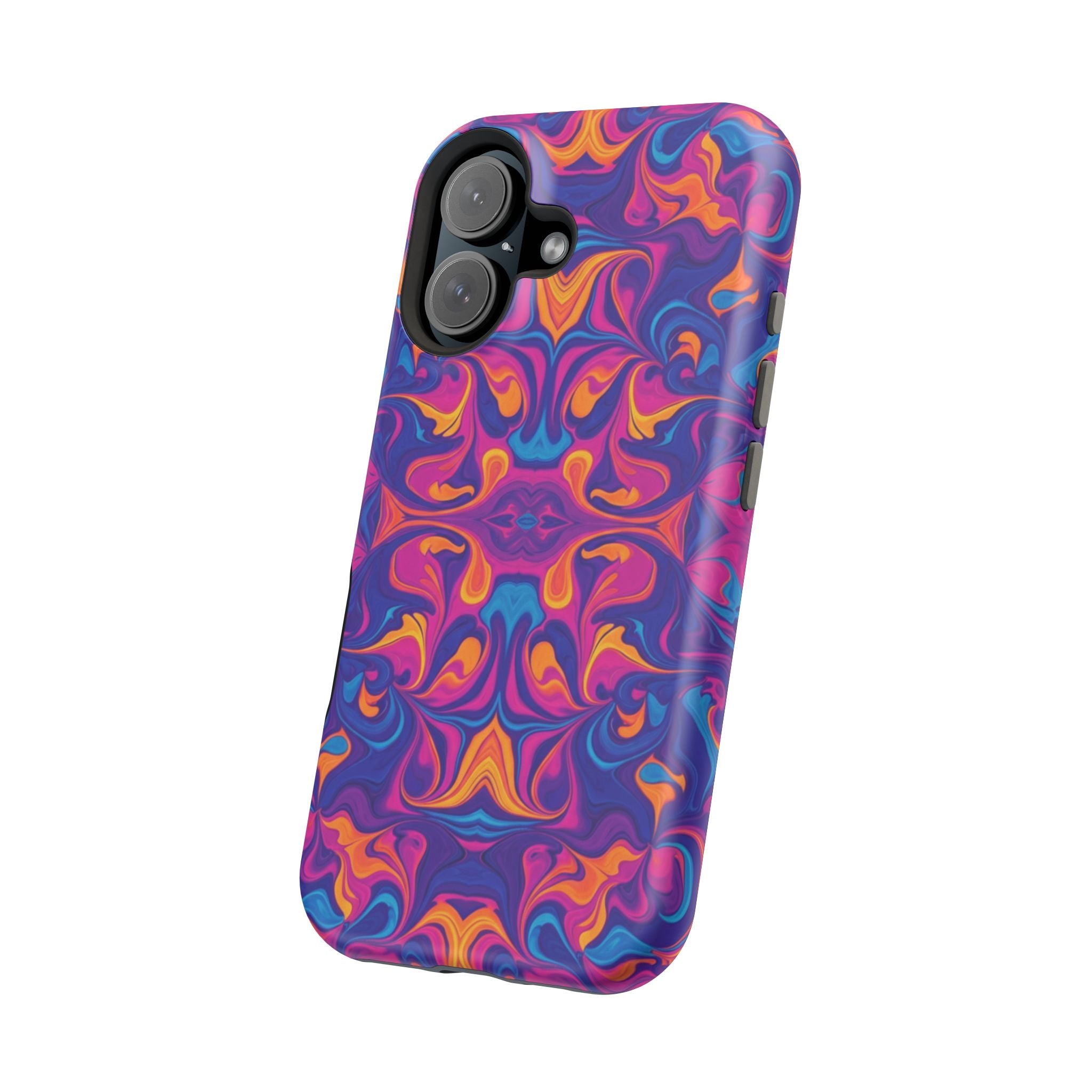 Neon Swirl | Tough MagSafe Case