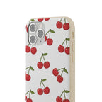 Ditsy Cherry | Biodegradable Case