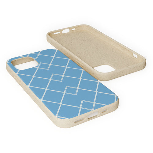 Blue Lattice minimal biodegradable case design