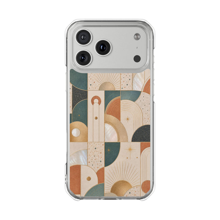 Deco Tiles | Clear MagSafe Case