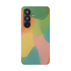 Coral Mosaic abstract samsung clear case design