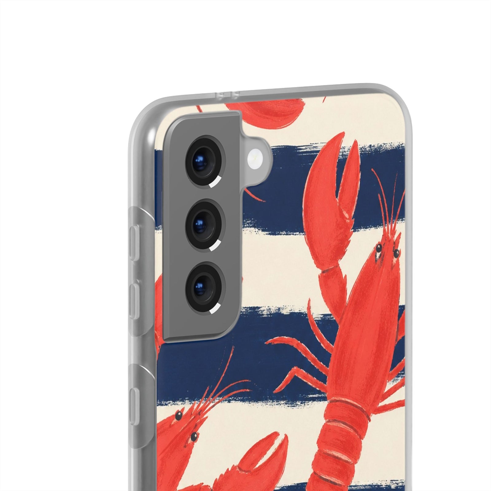 Lobster Stripe | Clear Case