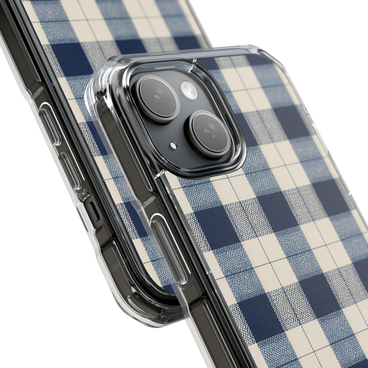 Ink Gingham | Clear MagSafe Case — product image 18