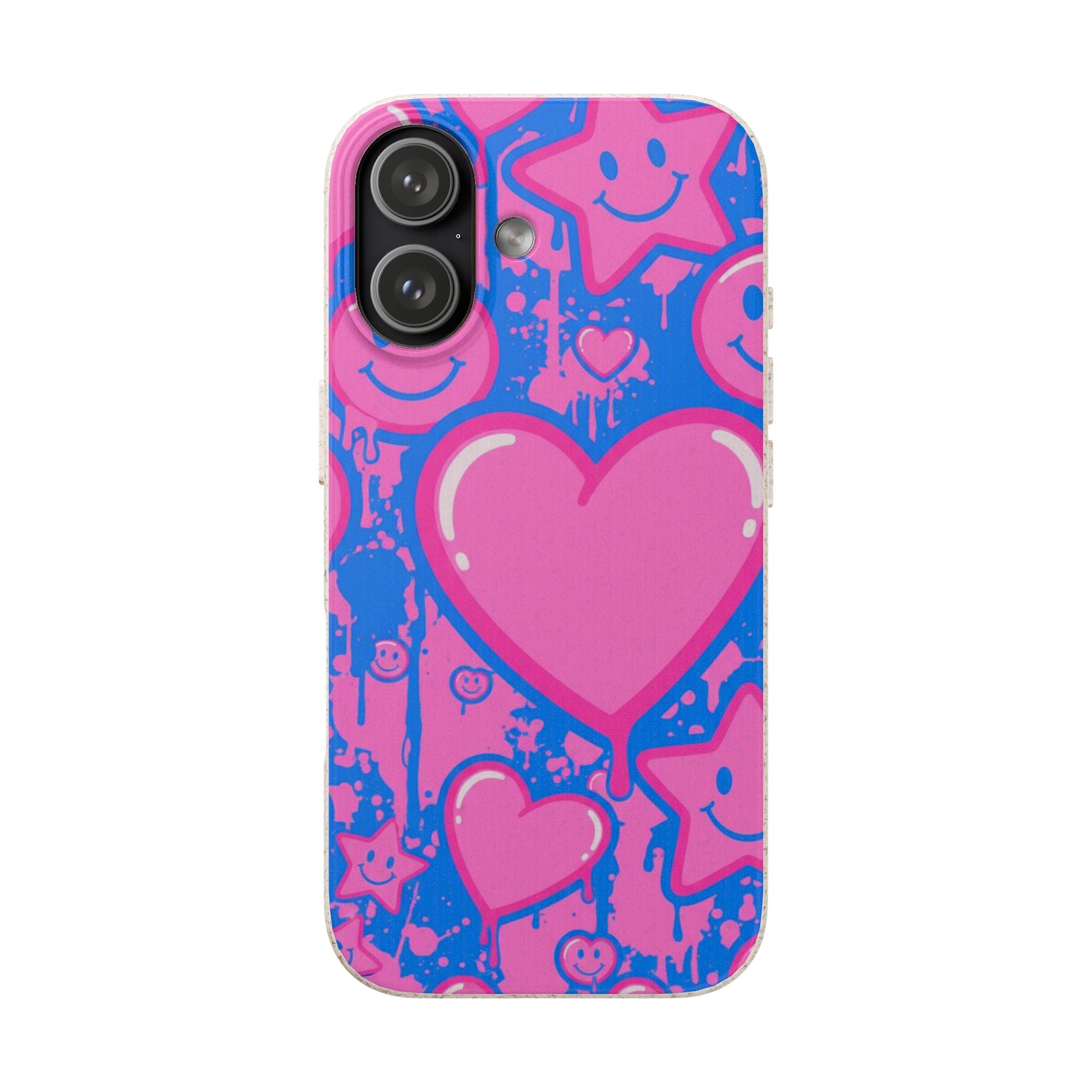 Bubblegum Hearts | Biodegradable Case