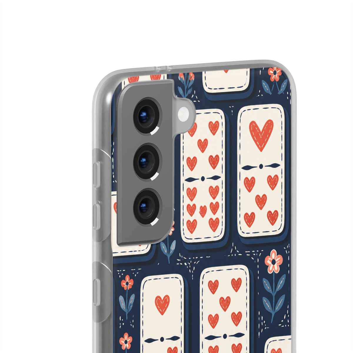 Heart Dominoes | Clear Case — product image 19