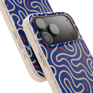 Cobalt Contour | Biodegradable Case