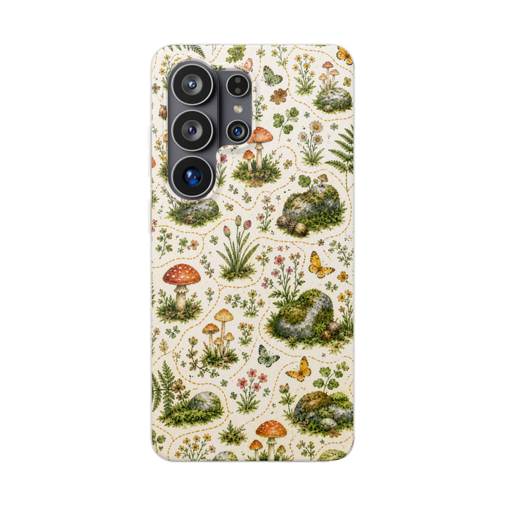 Mushroom Meadow phone case design