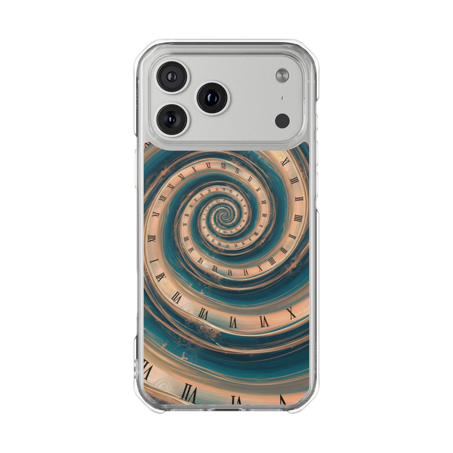Time Spiral | Clear MagSafe Case