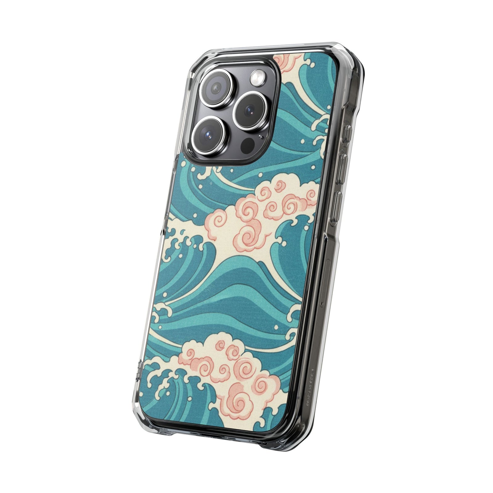 Ocean Crest | Clear MagSafe Case