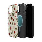 Ivory Ladybugs | Tough MagSafe Case