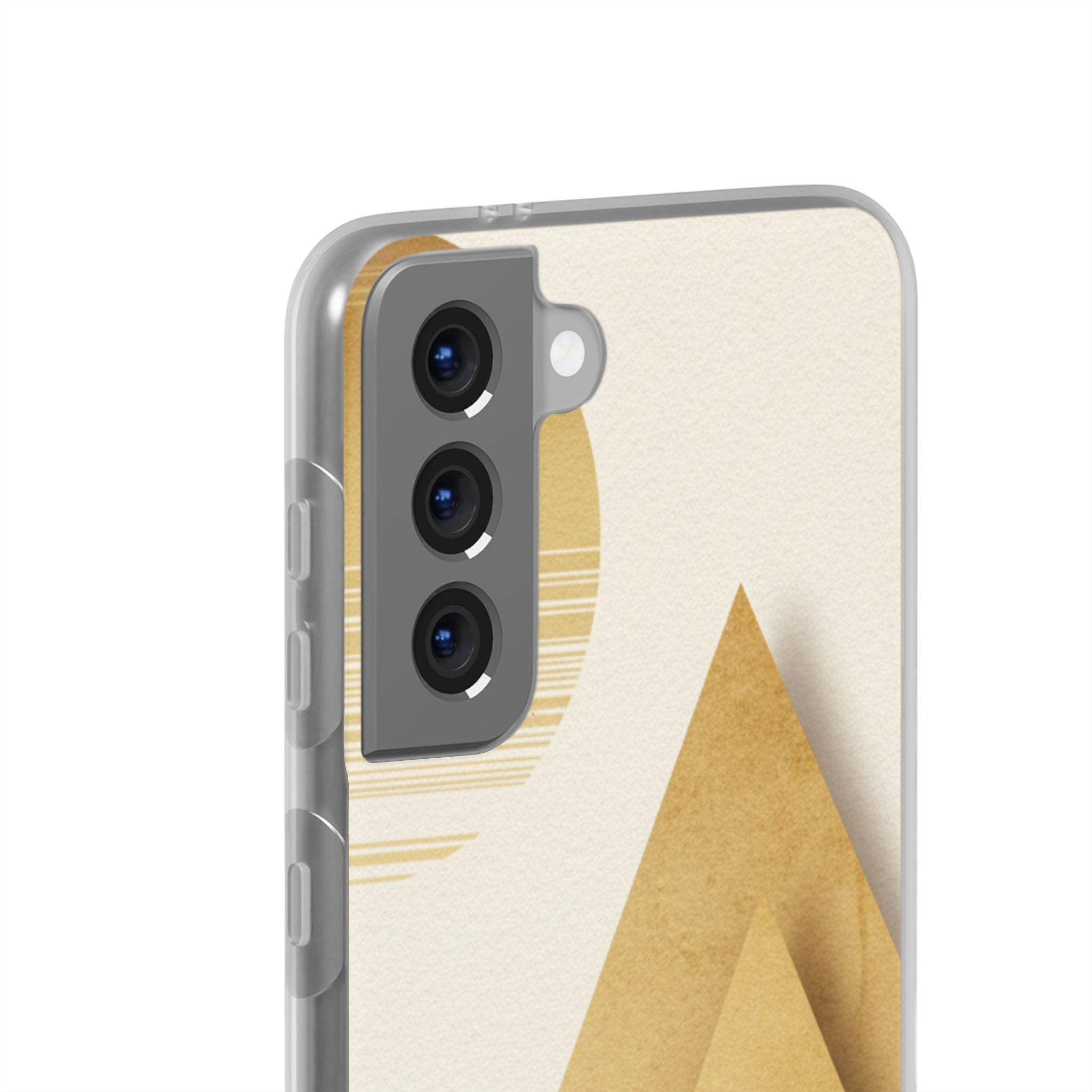 Golden Peaks | Samsung Clear Case