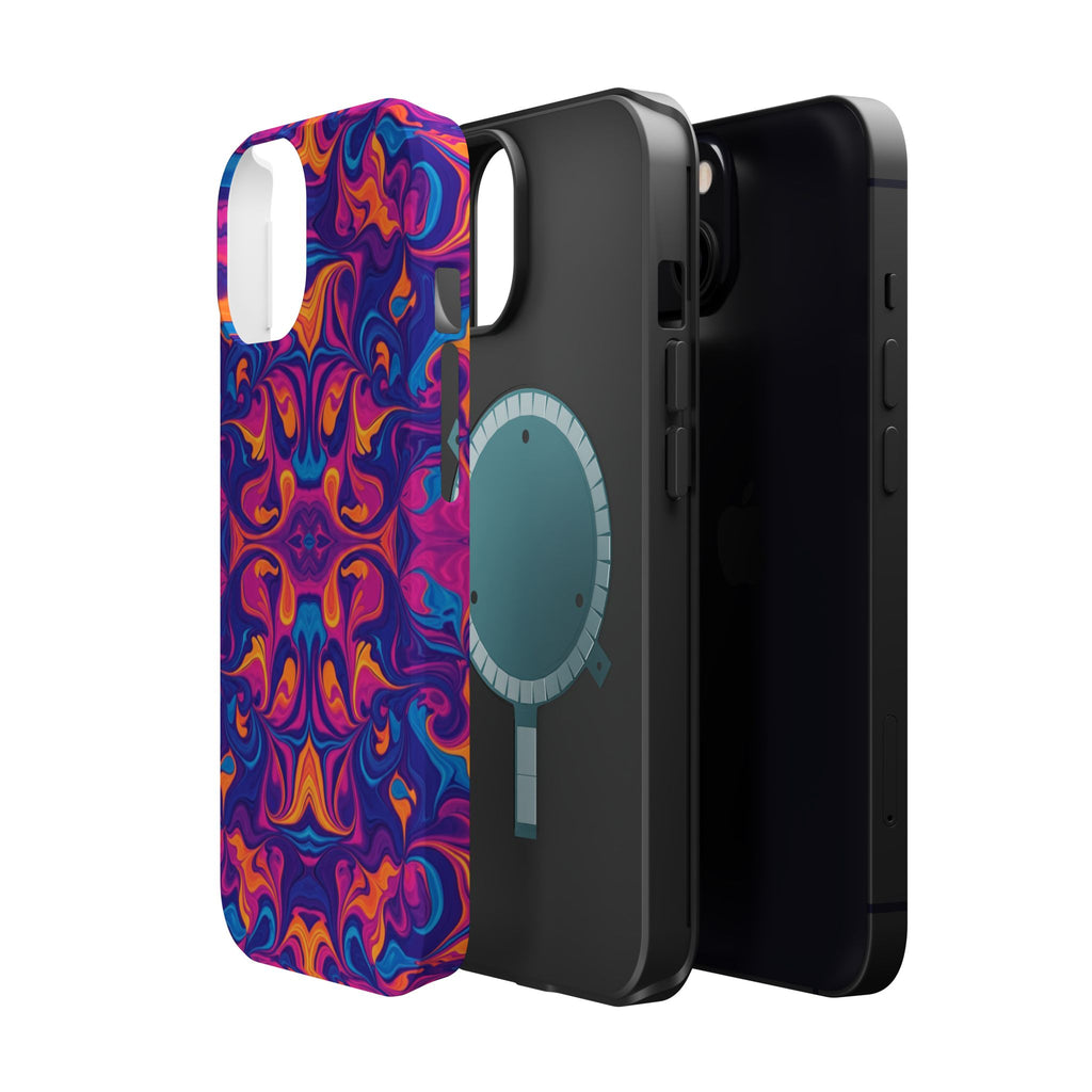 Neon Swirl | Tough MagSafe Case