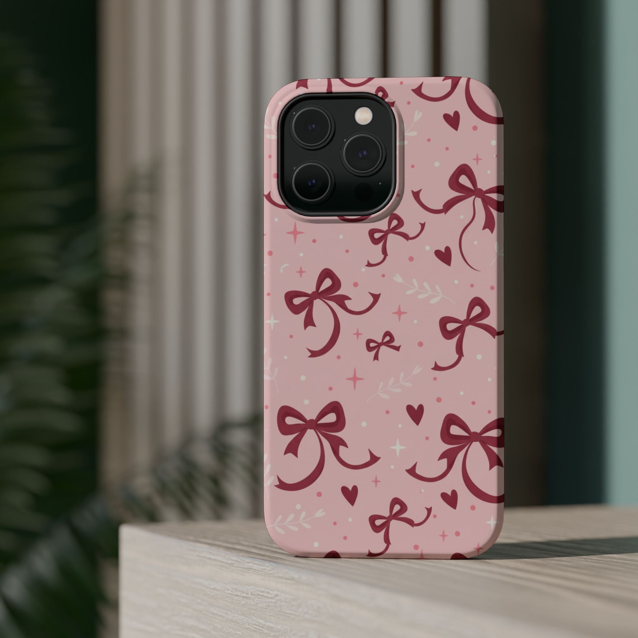 Coquette Bow Print | Tough MagSafe Case
