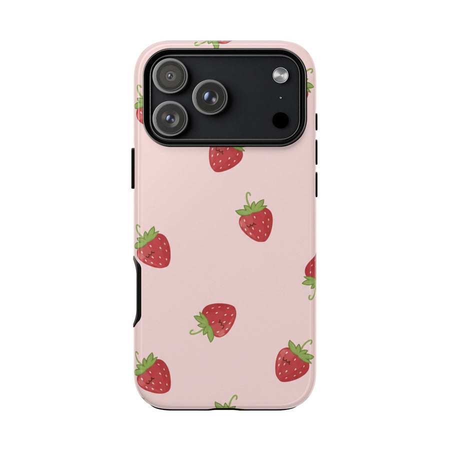 Blush Strawberry | Tough Case