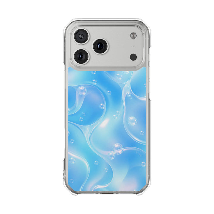 Blue Jelly | Clear MagSafe Case