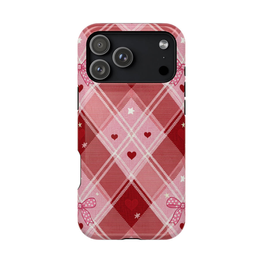 Heart Plaid | Tough MagSafe Case