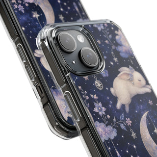 Moonlit Bunny | Clear MagSafe Case