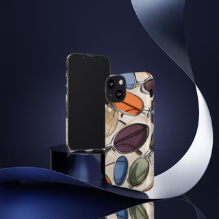 Persimmon Grid | Tough Case