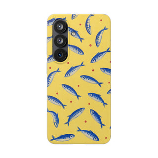 Cobalt Sardines | Clear Case