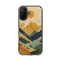 Golden Peaks | Clear MagSafe Case — product image 14